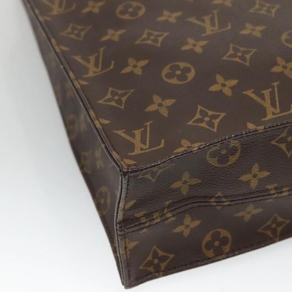 LOUIS VUITTON Monogram Sac Plat Hand Bag M51140 - Picture 16 of 16